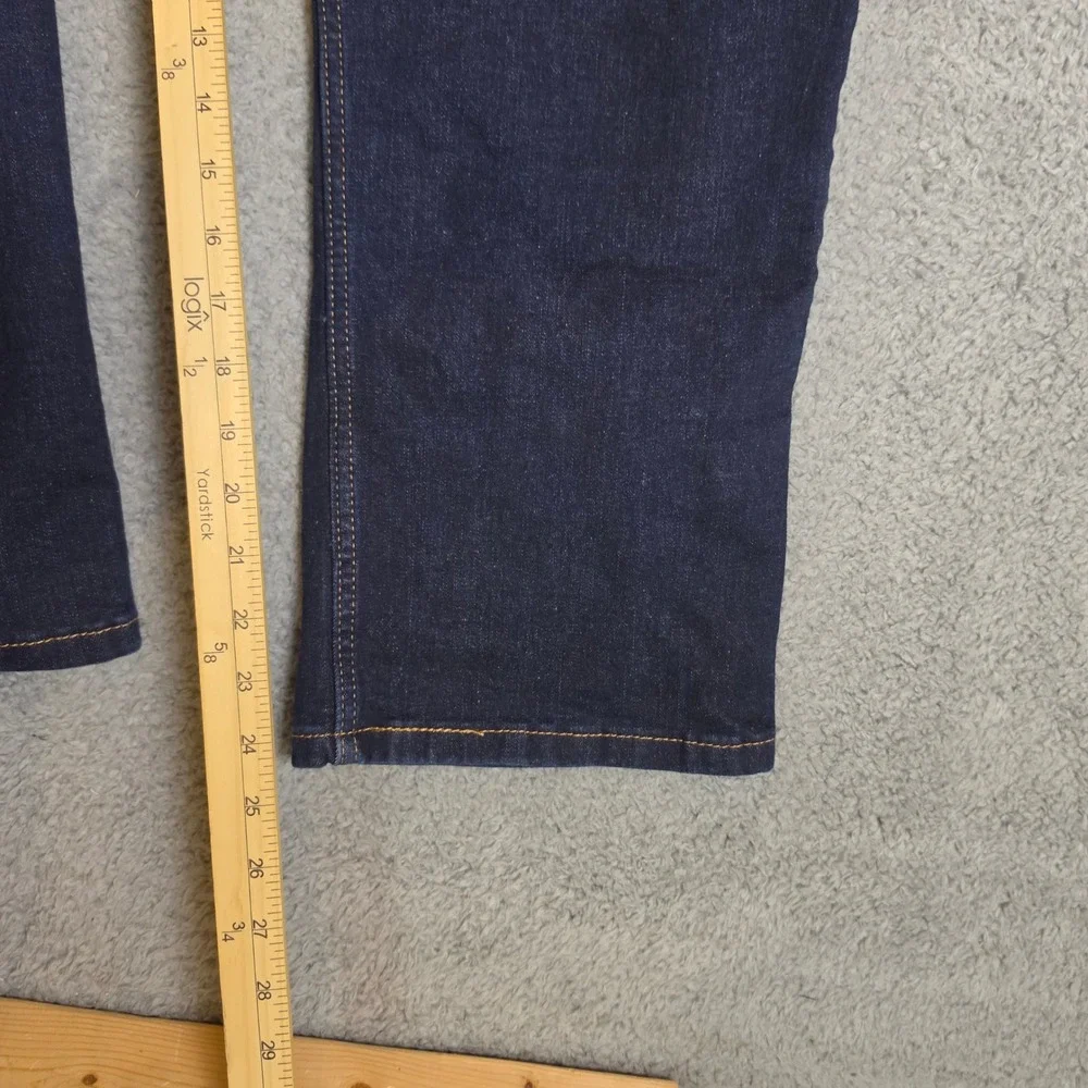 Levi's 511 Jeans Mens 50x28 Slim Dark Wash Blue Excellent Stretch Denim